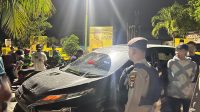 DIRUSAK: Oknum juru parkir liar merusak mobil di kawasan Wahid Hasyim I, Kelurahan Sempaja Selatan, Kecamatan Samarinda Utara.
