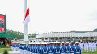 PERDANA: Ibu Kota Nusantara untuk pertama kalinya menggelar Upacara HUT Kemerdekaan ke-79 Republik Indonesia pada 17 Agustus 2024. (Foto Otorita IKN)