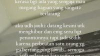 BAGIKAN PENGALAMAN: Idgitaf membagikan pengalaman pascamanggung di Samarinda pada Rabu (6/11/2024) lalu.