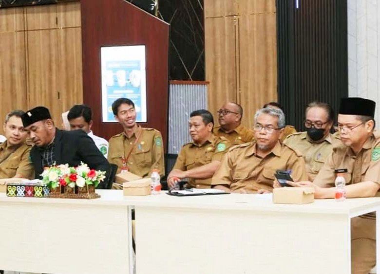 KONSULTASI: DPMD Kukar saat melakukan kunjungan ke DPMD Kalimantan Timur. (Ist)
